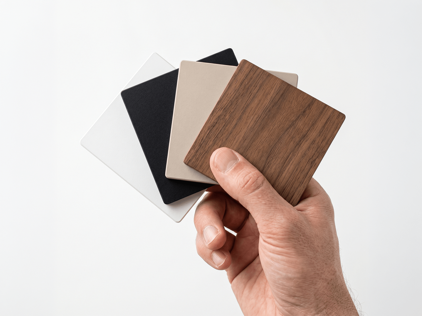 Echantillons de couleurs pour meubles buanderie