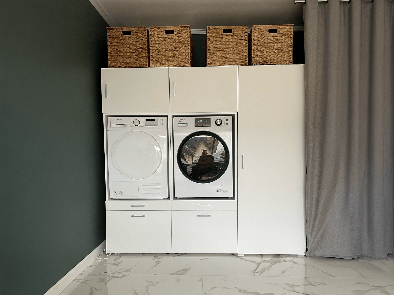 Wasmachinekast WASHING