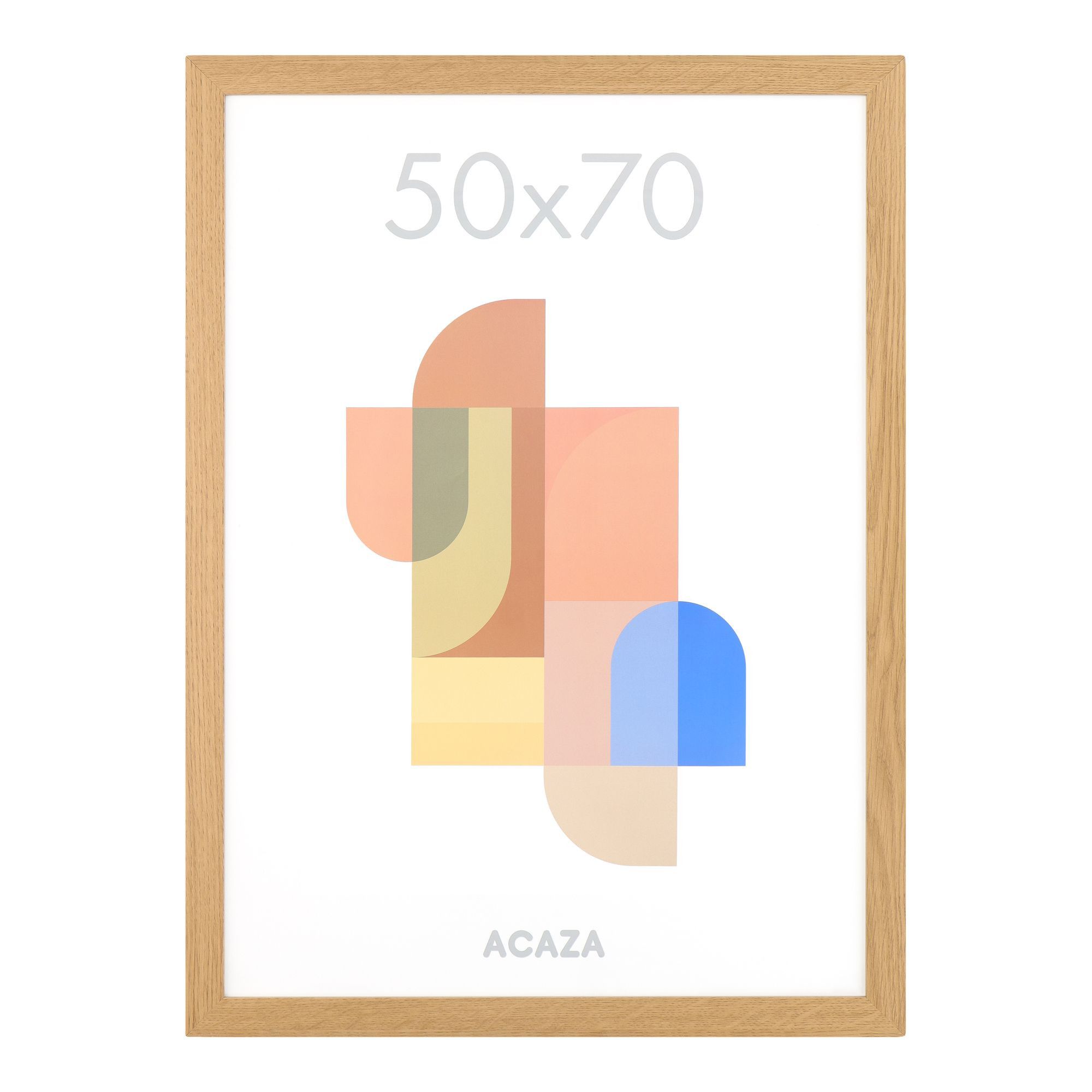 Cadre photo - MADISON - 50 x 70 cm - chêne chaleureux