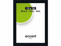Nielsen - Accent Wood - cadre photo - 13 x 18 cm - noir