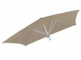 Toile carrée pour parasol Paraflex 190 cm sunbrella sand