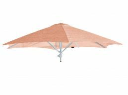 Toile hexagonale pour parasol Paraflex Ø 270 cm sunbrella blush