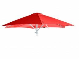 Toile hexagonale pour parasol Paraflex Ø 270 cm sunbrella pepper