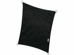 Nesling - Coolfit - voile d'ombrage - rectangulaire 3x4 m - noir
