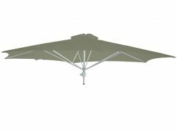 Toile carrée pour parasol Paraflex 230x230 cm sunbrella almond