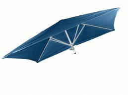 Umbrosa Paraflex parasol carré 190x190 cm sans bras sunbrella blue storm