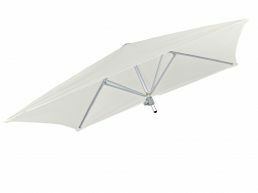 Umbrosa Paraflex parasol carré 190x190 cm sans bras solidum canvas