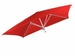Umbrosa Paraflex parasol carré 190x190 cm sans bras sunbrella pepper