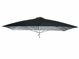 Toile carrée pour parasol Paraflex 230x230 cm sunbrella black