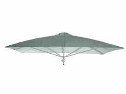 Umbrosa Paraflex parasol carré 230x230 cm sans bras sunbrella flanelle