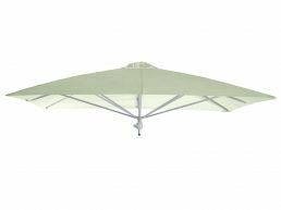 Toile carrée pour parasol Paraflex 230x230 cm sunbrella mint
