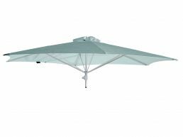 Umbrosa Paraflex parasol hexagonal 300 cm sans bras sunbrella curacao