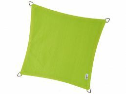 Nesling - Coolfit - voile d'ombrage - carrée 3,6x3,6 m - vert lime