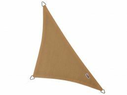 Nesling - Coolfit - voile d'ombrage - triangulaire 4x4x5,7 m - sable