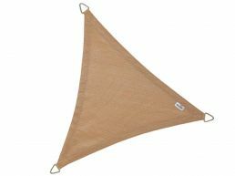 Nesling - Coolfit - voile d'ombrage - triangulaire 5x5x5 m - sable