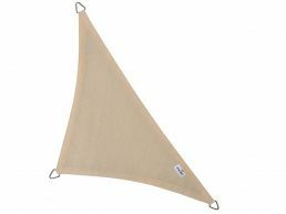 Nesling - Coolfit - voile d'ombrage - triangulaire 4x4x5,7 m - blanc cassé