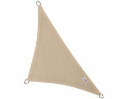 Nesling - Coolfit - voile d'ombrage - triangulaire 5x5x7,1 m - blanc cassé