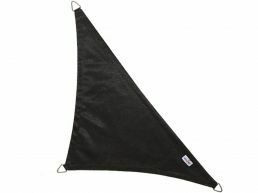 Nesling - Coolfit - voile d'ombrage - triangulaire 4x4x5,7 m - noir