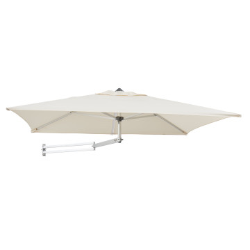 Easysol - parasol mural - rectangulaire - 200x140 cm - écru