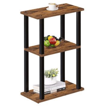 Table d'appoint - petite table - brun vintage - 40x20x58 cm (LxPxH) - table industrielle - tables d'appoint