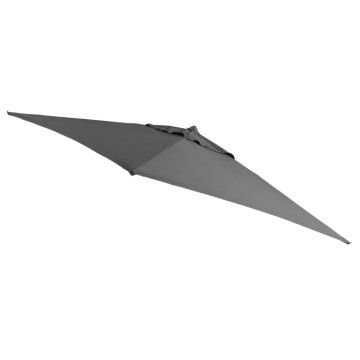 Easysol - toile de parasol carré - 200x200 cm - gris