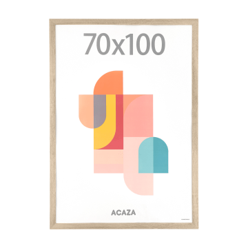 Cadre photo - Madison - 70x100 cm - chêne