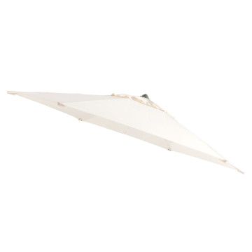 Easysol - toile de parasol hexagonale - Ø 250 cm - écru