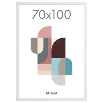 Cadre photo - Madison - 70x100 cm - blanc