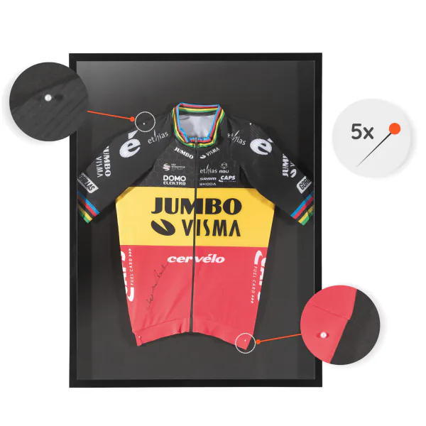 Cadre photo pour Maillot de Football, Cyclisme et autres Sports