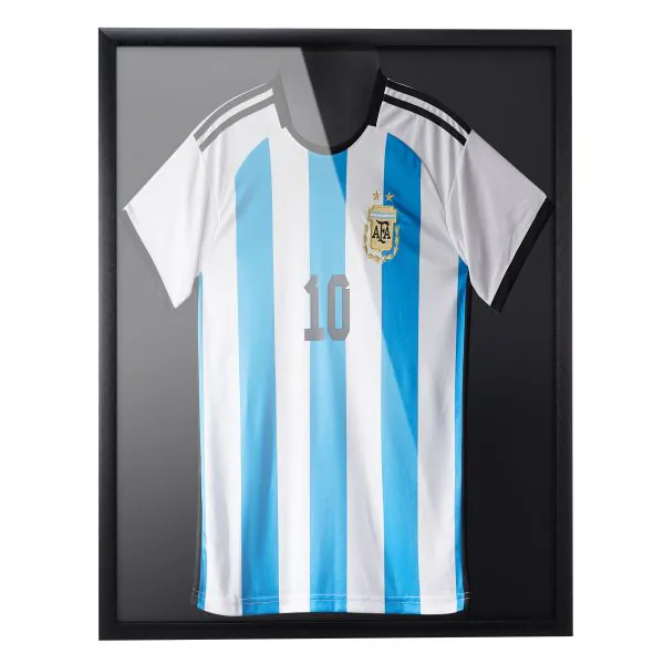 Cadre de collection XL pour t-shirt box 3D 70x90 cm noir