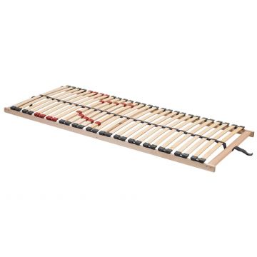 Sommier à lattes - Flex Super Comfort - 90 x 200 cm - bois d'hêtre