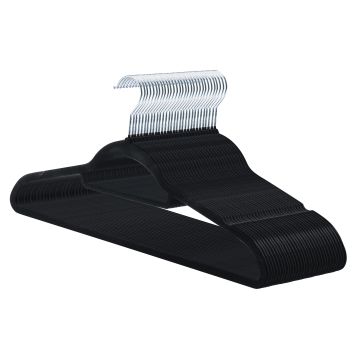 Cintres - antidérapants - 30 pièces - noir