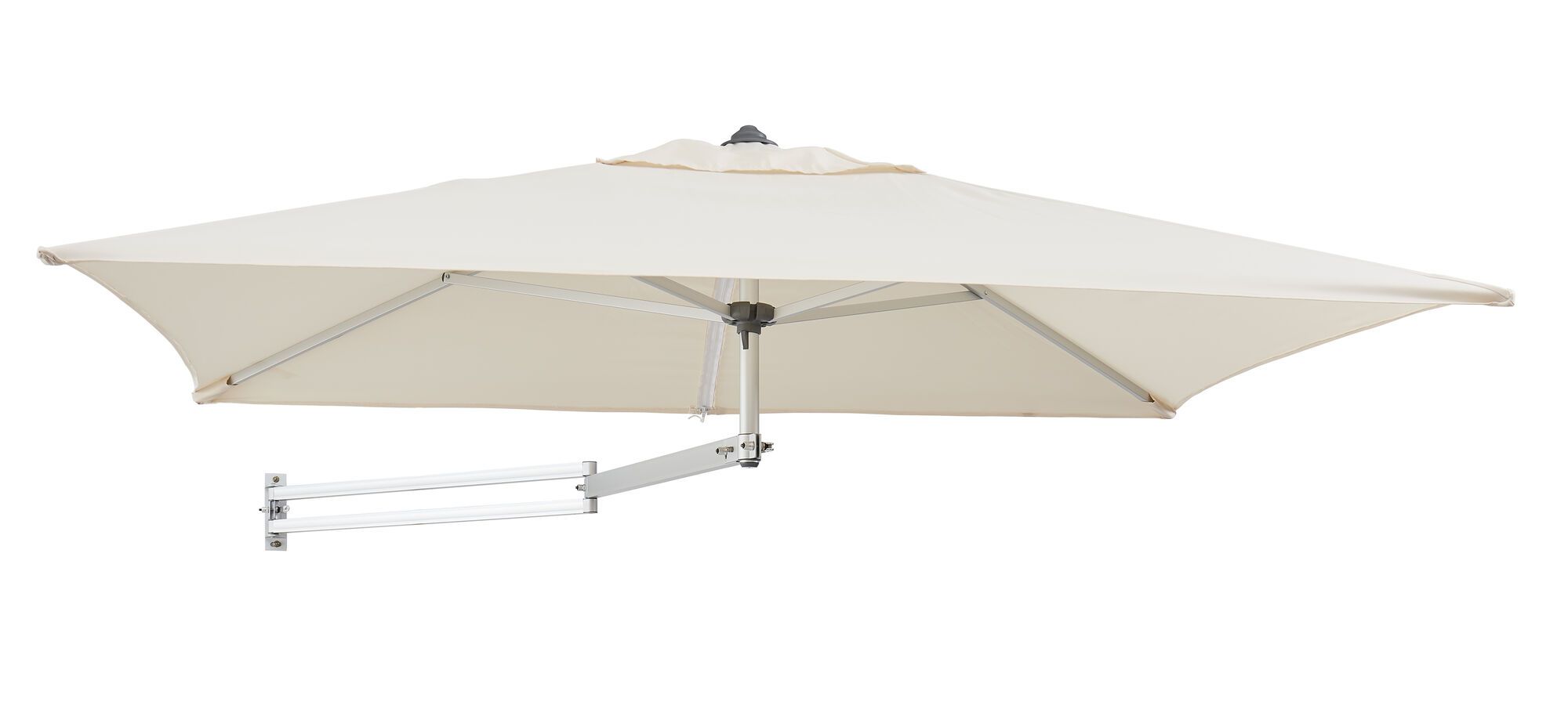 Easysol - parasol mural - rectangulaire - 200x140 cm - écru