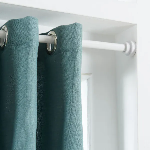 Tringle à Rideaux Sans Perçage Flexible Réglable 280 X 317 Cm - Séparateur Pièce Blanc Pour Salon Et Chambre