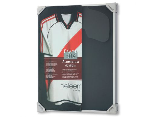 Nielsen - Frame Box cadre pour t-shirt de collection - 60 x 80 cm - gris argenté