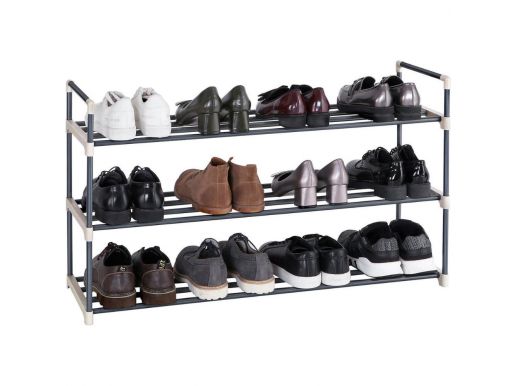 Deuxième chance - Meubles à chaussures - empilable - 92x54x30 cm - gris