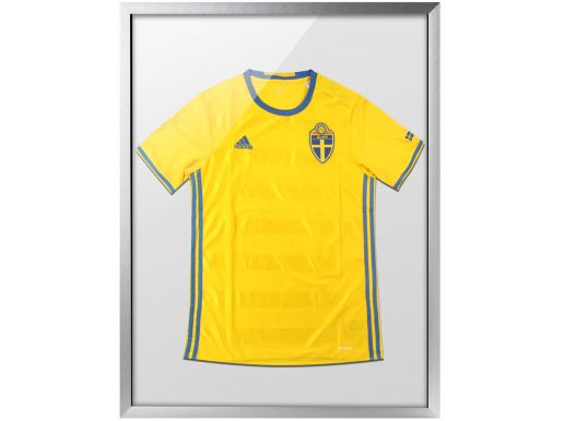 Cadre pour t-shirt de collection - 60 x 80 cm - gris argenté