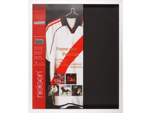 Nielsen - Frame Box cadre pour t-shirt de collection - 70 x 90 cm - gris argenté